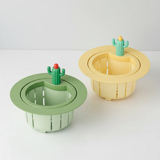 🔥🔥Cactus-Shaped Isilila® Kitchen Sink Drain Strainer ✨Upgraded Design — Features a widened rim that fits 99% of sinks, ensuring a stable, wobble-free hold 🎁