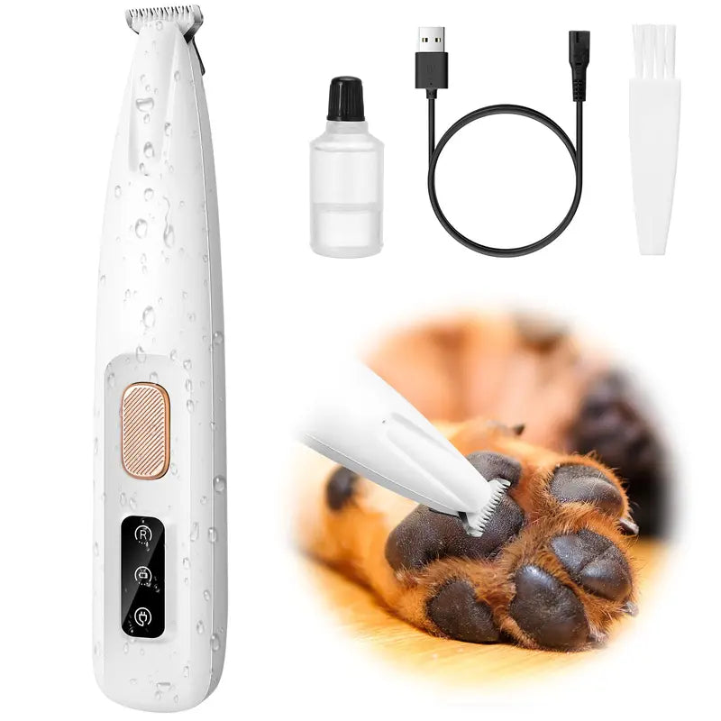 Final 3 hours 60% off: Pet paw trimmer With Led Light
