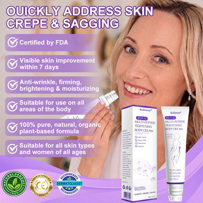 🎁Rolimey® PDRN Multi-Peptide Massaging Roller Cream - Anti-aging, Hydrating, Skin Firming & Lifting, Skin Repair, Even Tone, Acne and Dark Spot Treatment, Wart and Mole Removal, and Psoriasis Relief.