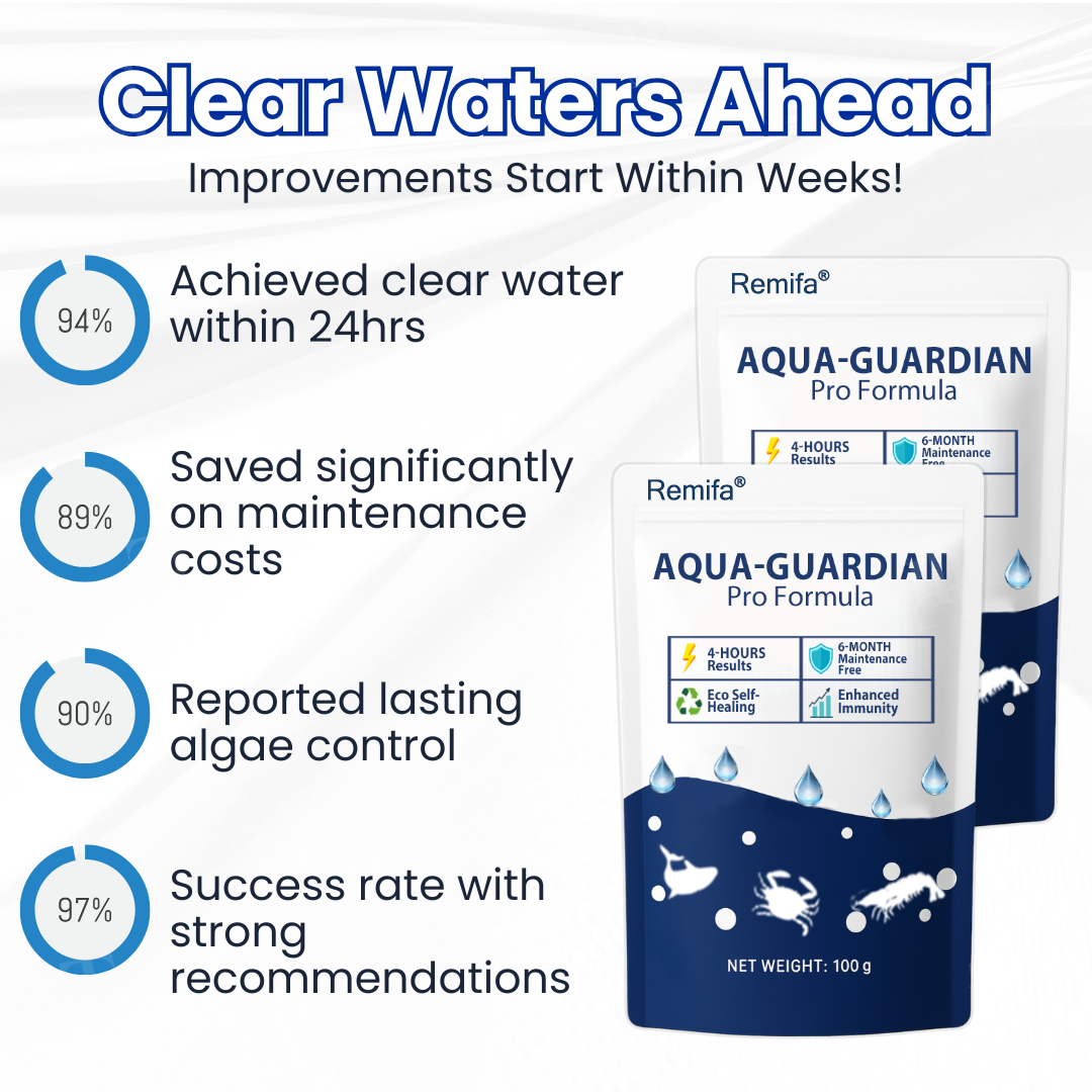 🌟 Official Store |⏱️ Crystal Clear in 24 Hours! | Remifa® Aqua-Guardian Pro Formula