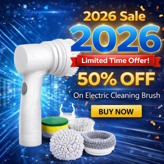 Clean Your Bathroom Without Scrubbing——Isilila®Powerful Electric Spin Scrubber That Removes Grime, Soap Scum & Buildup in Minutes