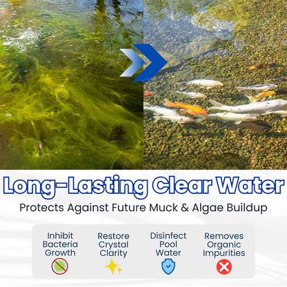 Isilila® Aqua-Guardian Pro Formula🐟 From Swampy Green to Crystal Clear – Without the Chemicals