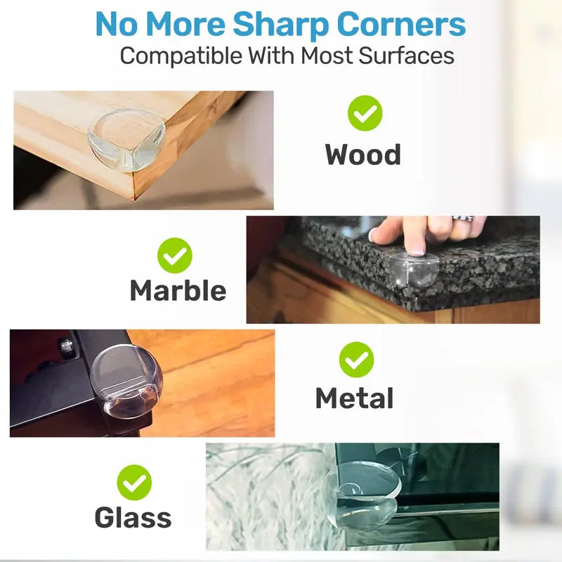 Isilila®Table Corner Protectors For Bump Safety | 20 Pack, Clear