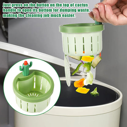 🔥🔥Cactus-Shaped Isilila® Kitchen Sink Drain Strainer ✨Upgraded Design — Features a widened rim that fits 99% of sinks, ensuring a stable, wobble-free hold 🎁