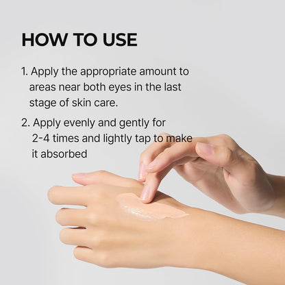 🎁💫Save 40% for adding the second one- Calcium Dark Spot Eye Cream 15g – Niacinamide & Calcium Gluconate Eye Cream for Dark Circles, Under Eye Bags & Sagging | Hydrolyzed Elastin EX Volume Firming