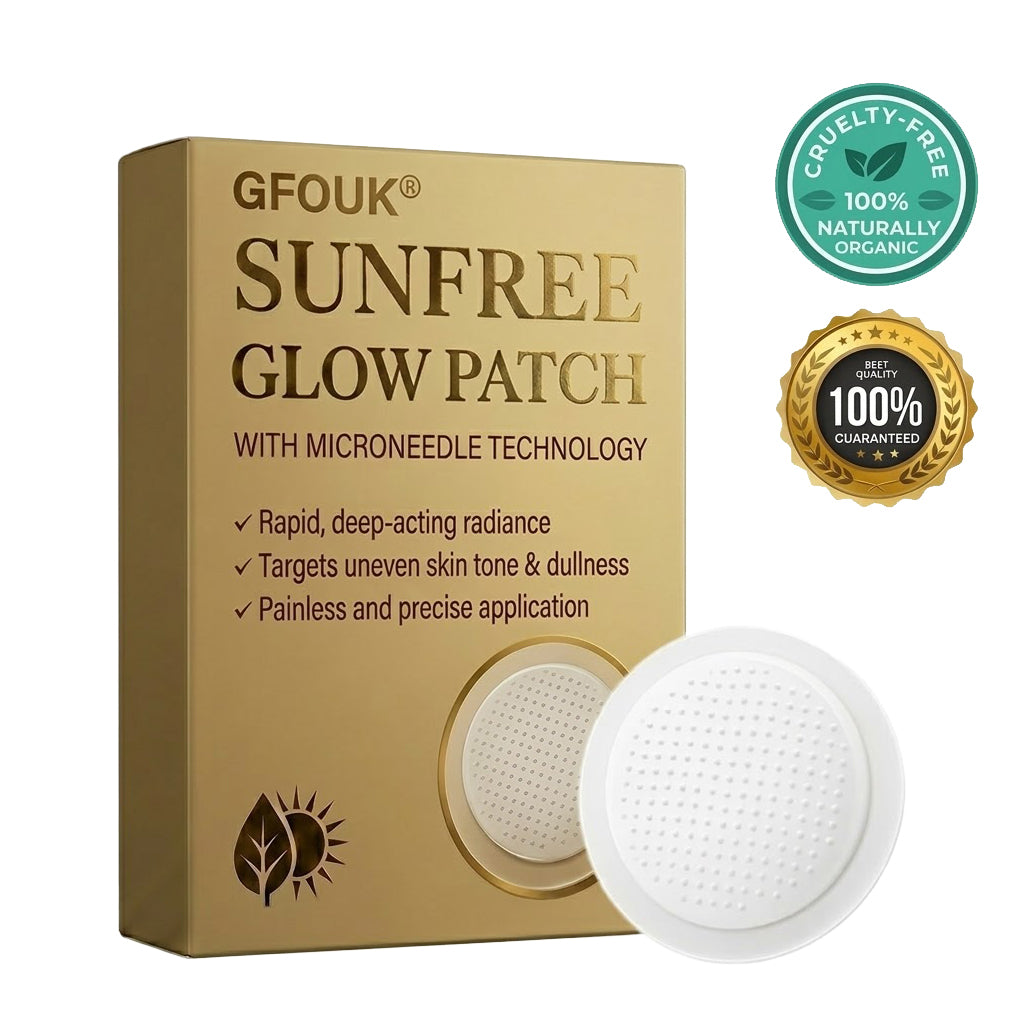 🔥GFOUK® Sun Free Glow Tanning Microdarts Patch, Tanning Patches for Face & Body Deep Hydration & Golden Bronze - Gentle Formula Suitable for All Skin Types