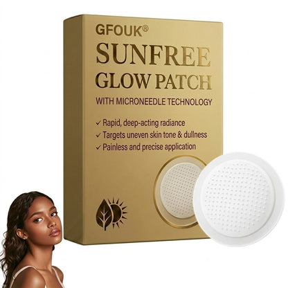 🔥GFOUK® Sun Free Glow Tanning Microdarts Patch, Tanning Patches for Face & Body Deep Hydration & Golden Bronze - Gentle Formula Suitable for All Skin Types