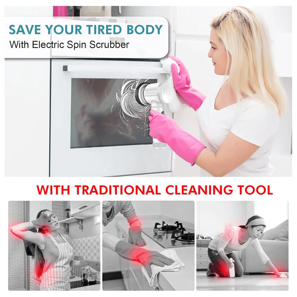 ✨Isilila®Electric Rotating Cleaning Brush