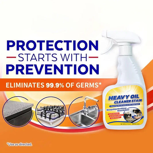Isilila®All Purpose Kitchen Heavy Oil Cleaning Agent-Antibacterial Spray for Countertops, Ovens, and Appliances