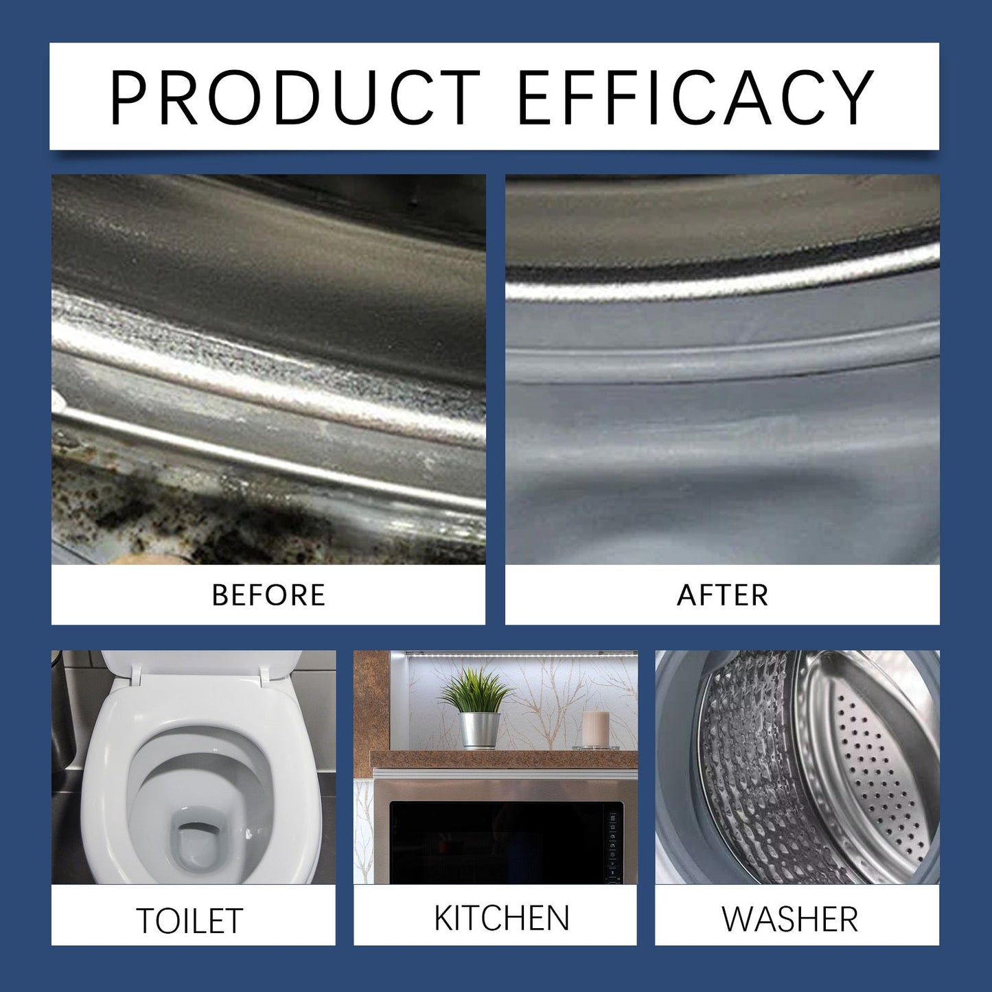 Isilila® Household Stain Remover Gel 🧴, Deep Cleaning Gel with Brush 🧽, perfect for tile grout 🏠, washing machine seals 🧺, refrigerator rubber ❄️, wall and shower stains 🚿