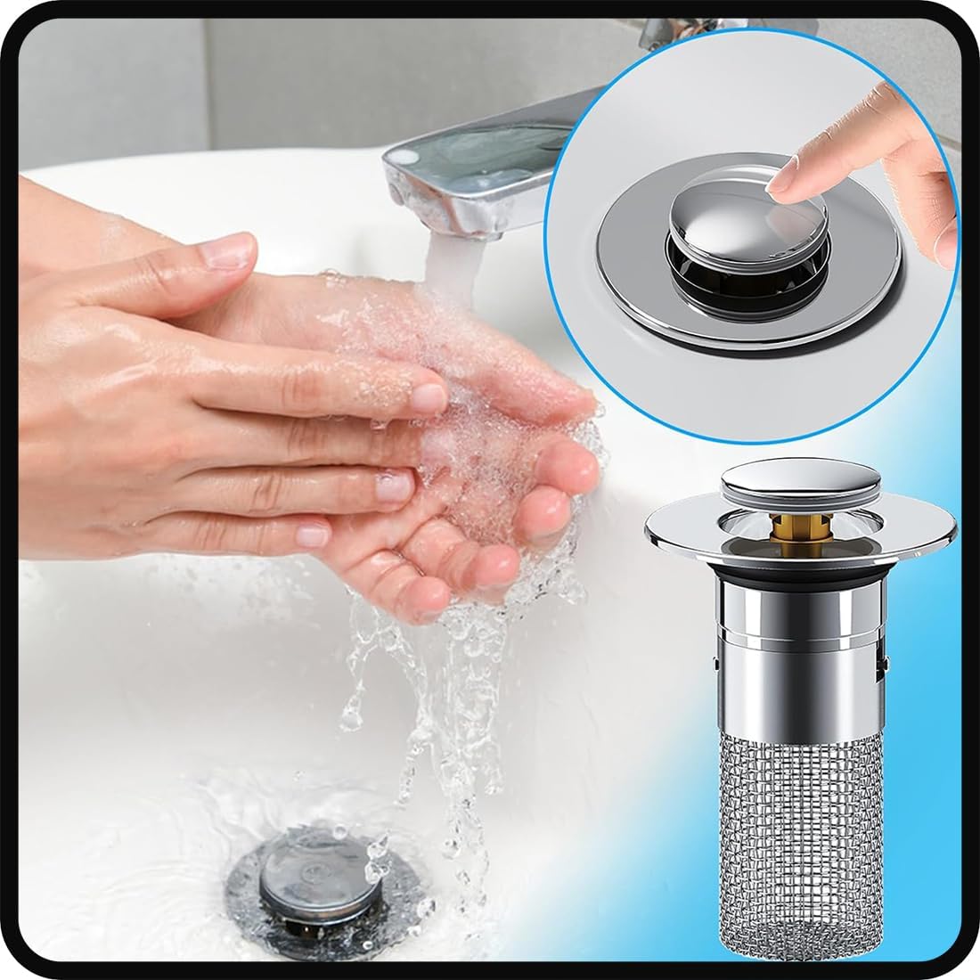 Isilila® Multipurpose Drain Hair Catcher