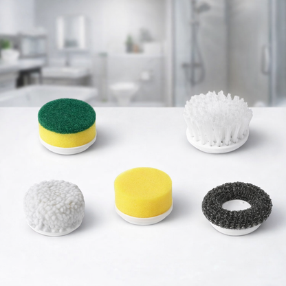 Clean Your Bathroom Without Scrubbing——Isilila®Powerful Electric Spin Scrubber That Removes Grime, Soap Scum & Buildup in Minutes