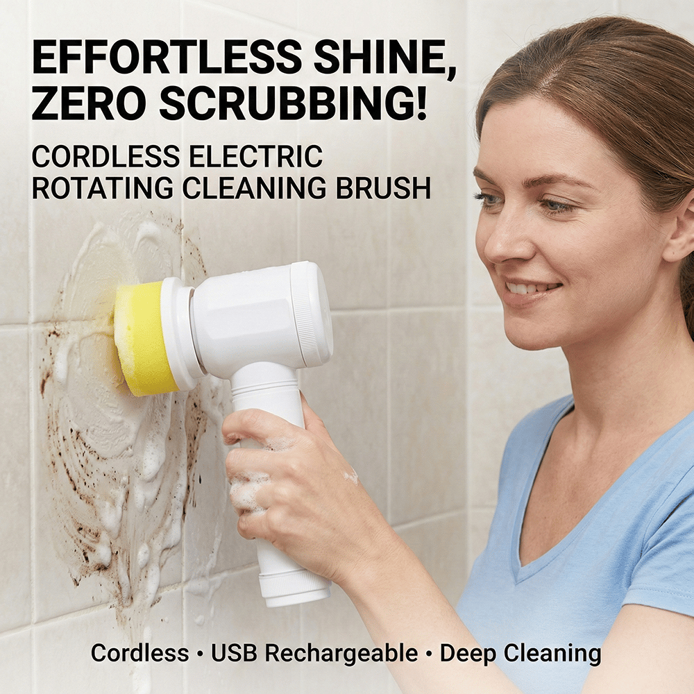 ✨Isilila®Electric Rotating Cleaning Brush