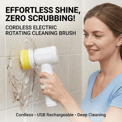 ✨Isilila®Electric Rotating Cleaning Brush