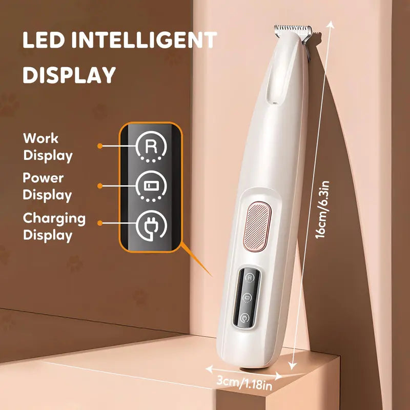 Final 3 hours 60% off: Pet paw trimmer With Led Light